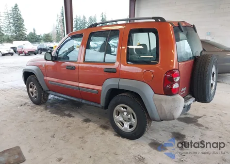 2005 Jeep Liberty Sport from USA, damaged, VIN 1J4GL48K45W586672